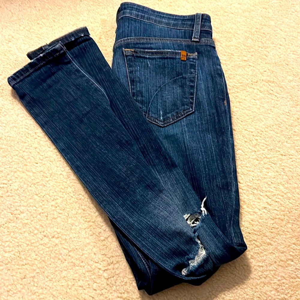 Joe’s jeans skinny distressed